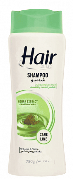 HAIR Шампунь 750 мл с Экстрактом Хны /12