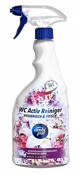Спрей средство для уборки Ambipur WHITE FLOWERS 750 мл/8