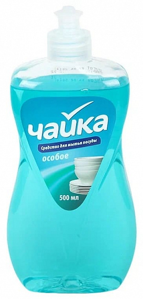 Чайка  д/ мытья посуды Особое средство 500 мл /10/