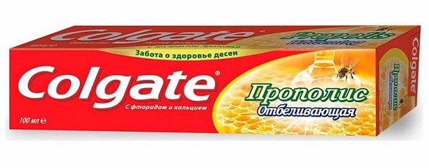 З/п Колгейт 100 мл Прополис отбеливающая 154 гр  /12