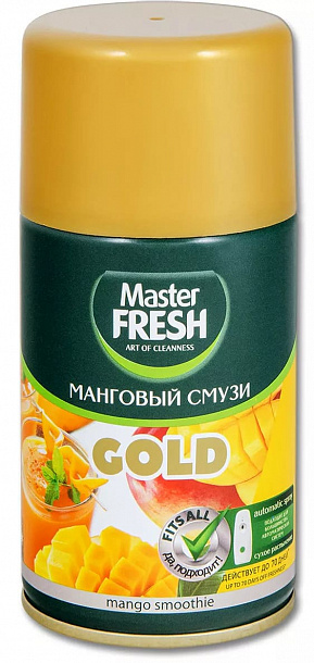 MF СМЕННЫЙ БАЛЛОН Манговый смузи освежитель воздуха 250 мл /12