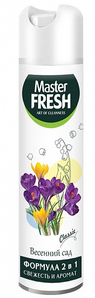 CLASSIC Master FRESH освежитель воздуха Весенний сад 300 мл  /24