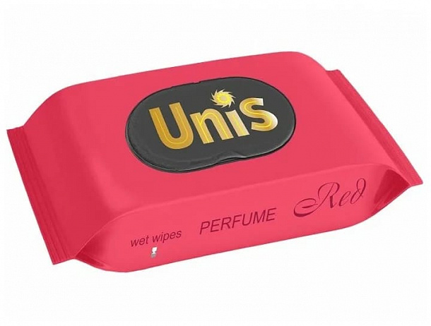 Салф.вл.с КЛ 48 шт.ТМ Unis Анитибакт. Perfum Red/14