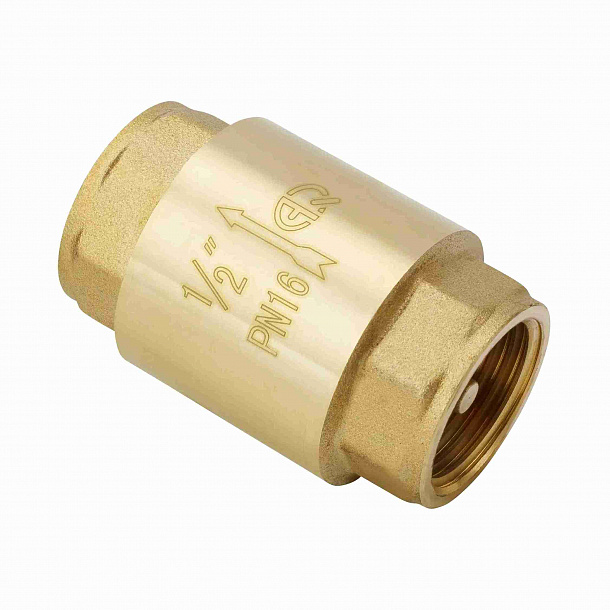 Обратный клапан с пластиковым сердечником  FF  1/2 (AQUALINK 200/20)