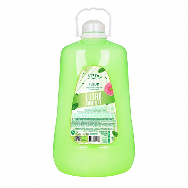 Кондиционер  Vesta 5л "Ultra comfort"FLEURE ""/2шт