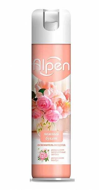 Освежитель воздуха Alpen "Нежный букет" 300 мл /12/