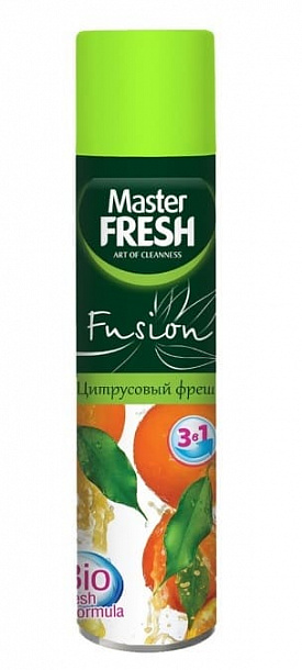 Master FRESH освежитель воздуха Цитрусовый фреш 300 мл  /24