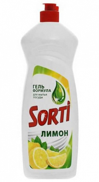 Моющее ср-во Сорти д/посуды 900 мл Лимон /12/