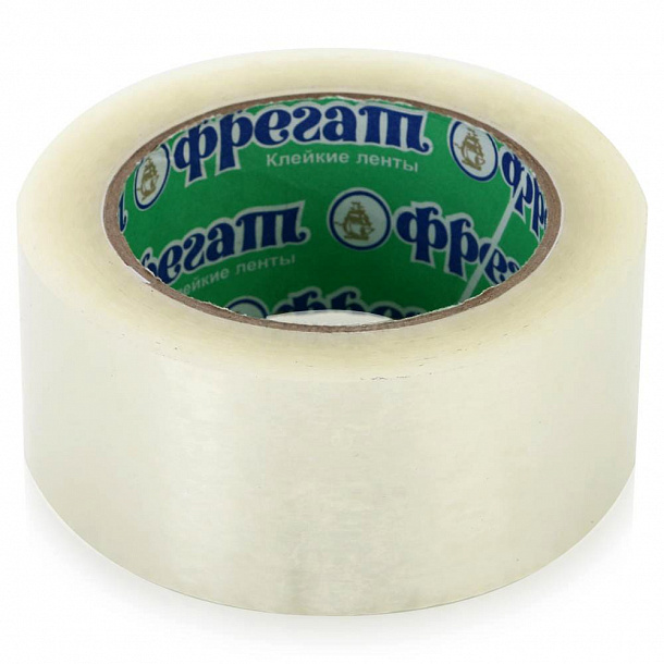 Скотч ФРЕГАТ  прозрач. 150 м (48 шт/кор)