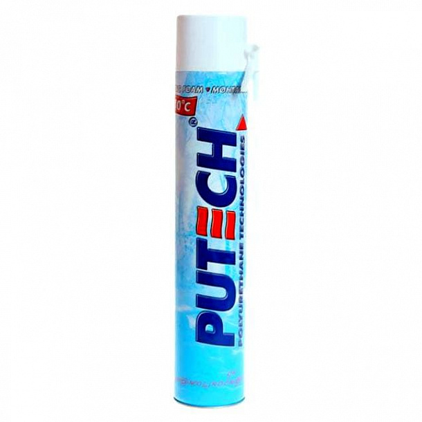 Пена Putech стандарт. зимняя  (750 мл) 16шт