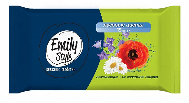 Emily StyleСалф.вл.15шт.Универсальные Луговые цветы /82