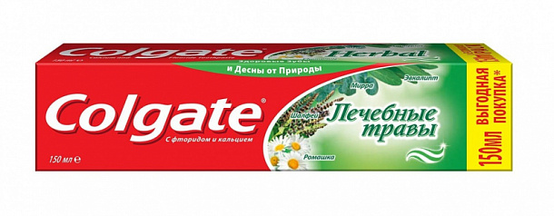 З/п Колгейт 150 мл Лечебные травы 231 гр /12/