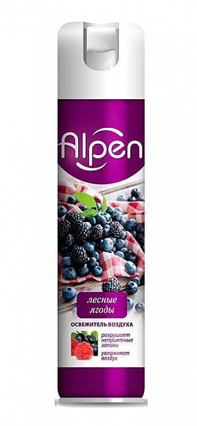 Освежитель воздуха Alpen "Лесные ягоды" 300 мл /12/