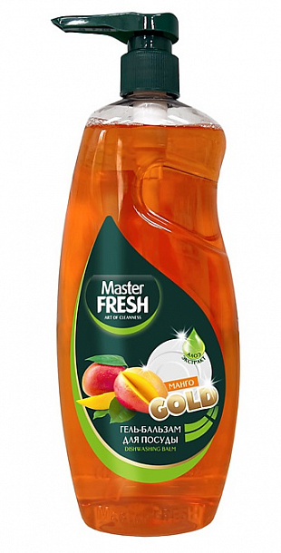 Master FRESH Гель бальзам д/мытья посуды МАНГО, 1000мл/9