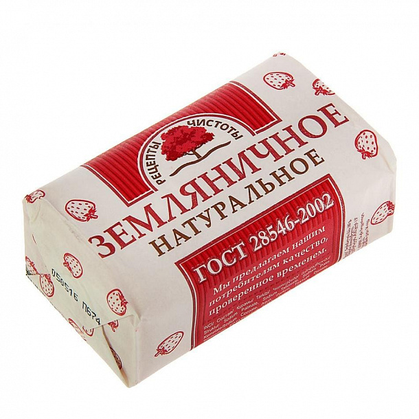 Мыло туалетное  твердое "Земляничное " 180 гр. 36шт/упак (НМЖК)