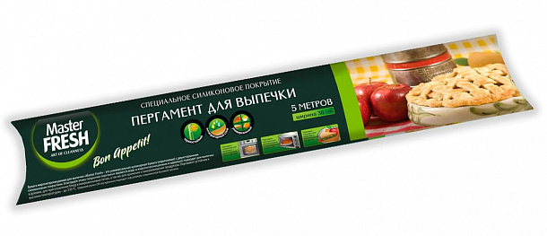 Master FRESH Пергамент д/выпечки силиконизир.38см/5м/24