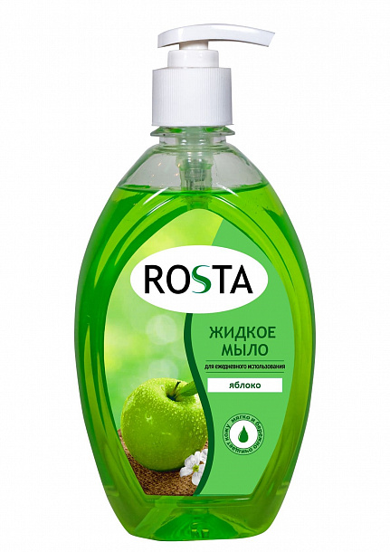 Мыло жидкое "ROSTA" 500 мл. Яблоко /14/