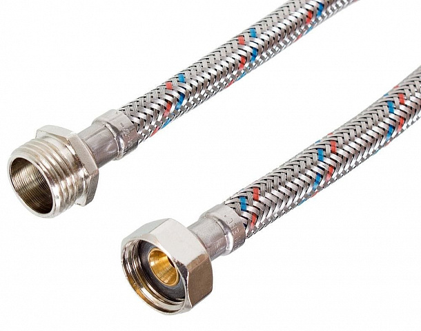 Подводка с ПВХ покрытием для воды 1/2" вн-нар 300 см (AQUALINE 40/10)