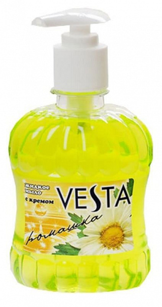 Жидкое мыло Vesta с доз. Ромашка 315мл./15шт