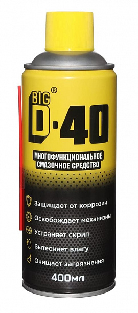 БИГ ДИ-40 многофункц. смазочное ср-во 400мл 12шт/уп