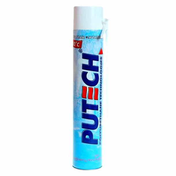 Пена Putech стандарт. всесезонная (750 мл) 16шт