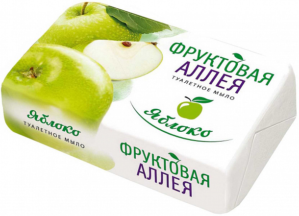 Мыло туалет. Фруктовая аллея Яблоко 90 г /104