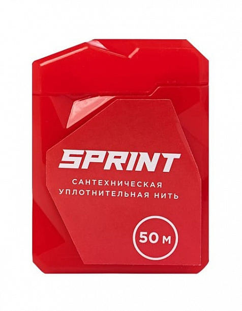 Уплотнительная нить Sprint 50м бокс + 50м катушка, блистер /25/