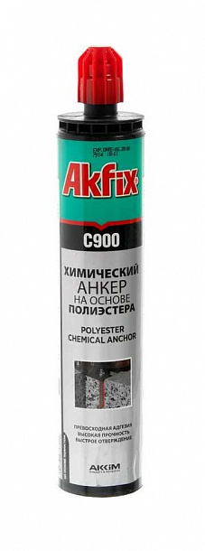 Анкер химический Akfix на основе полиэстера 12шт/уп