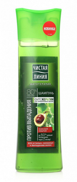 ЧЛ Шампунь 400 мл Конский каштан против выпадения /12/