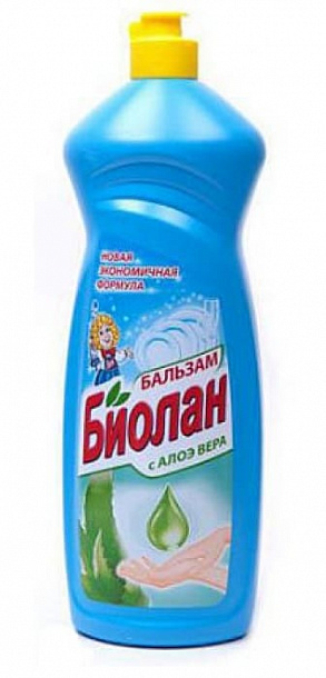 Моющее ср-во Биолан д/посуды 900 мл Апельсин и Лимон /12/Облепиха.