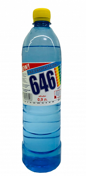 Растворитель "646" 0,85л (20 шт/кор) Кропоткин