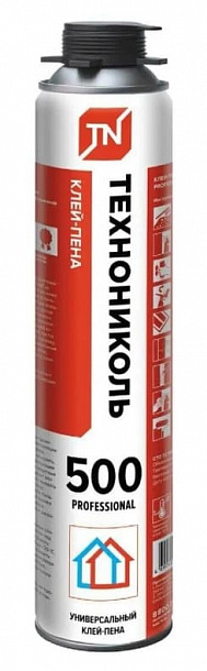 Клей-пена ТЕХНОНИКОЛЬ 500 PROFESSIONAL 640г