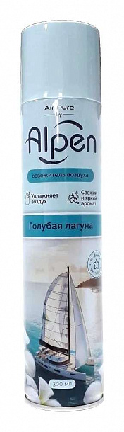 Освежитель воздуха Alpen "Голубая лагуна" 300 мл /12/
