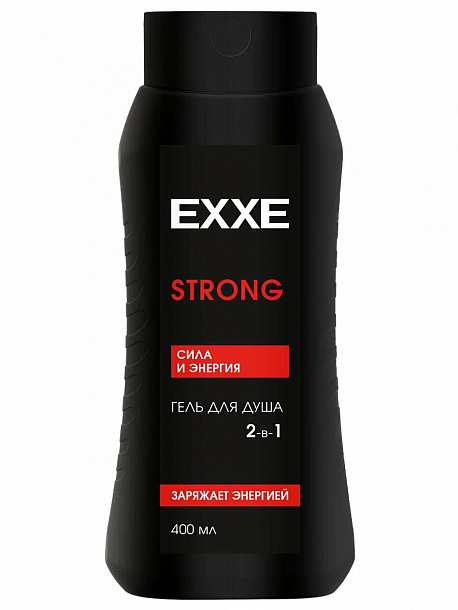 EXXE MEN гель для душа 2в1 "STRONG" 400 мл  /12