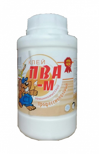 Клей ПВА "БОБЕР" (2,4кг) 6шт/кор фо1