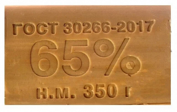 Мыло хозяйственное 65% 350 гр. кор./28/(КАЗАХСТАН)