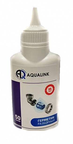 Анаэробный клей-герметик AQUALINK "Разборный" 30г в блистере (AQUALINK 60/1)
