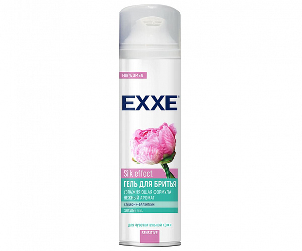 Гель для бритья EXXE sensitive Silk effect 200 мл ЖЕНСКИЙ/6